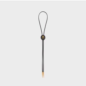 Kith Black and Gold Crest Bolo Tie